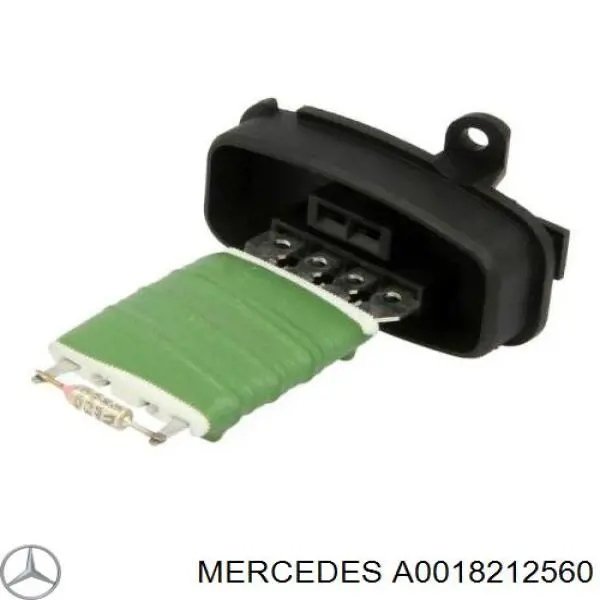 A0018212560 Mercedes Resistor (resistência) de ventilador de forno (de aquecedor de salão)