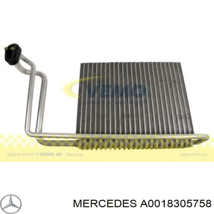 Vaporizador de aparelho de ar condicionado Mercedes A0018305758 preço, a partir de 133,75 USD