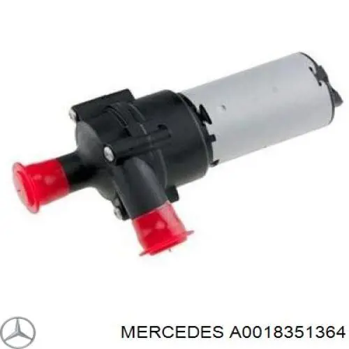 Bomba de água (bomba) de esfriamento, adicional elétrica Mercedes A0018351364 preço, a partir de 69,35 USD