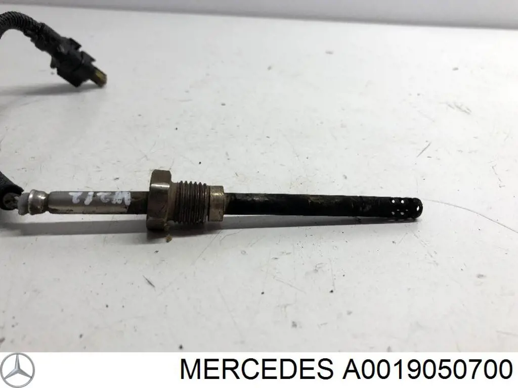 A0019050700 Mercedes Sensor de temperatura dos gases de escape (GE), antes de filtro de partículas diesel