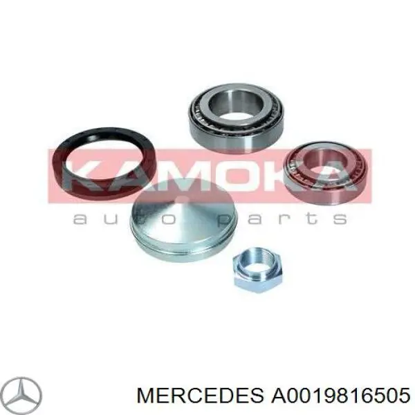 Rolamento externo de cubo traseiro A0019816505 Mercedes