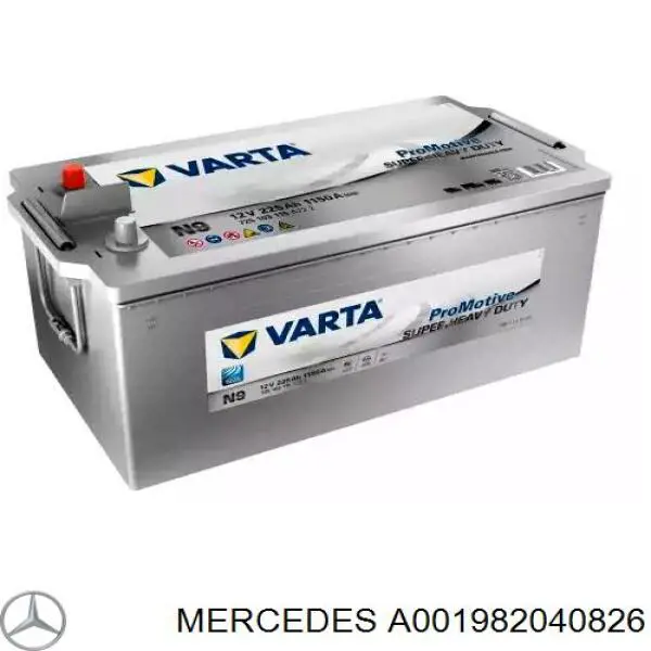 Bateria recarregável (PILHA) Mercedes A001982040826 preço, a partir de 387,68 USD