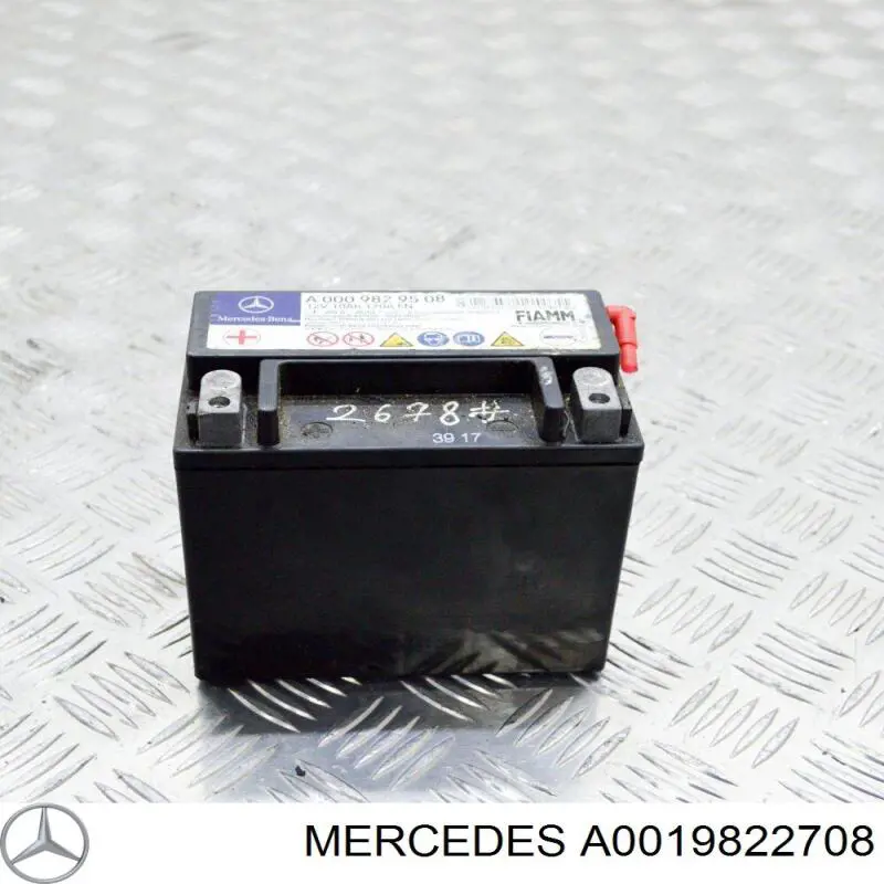 Compre A0019822708 Mercedes Bateria recarregável (PILHA)