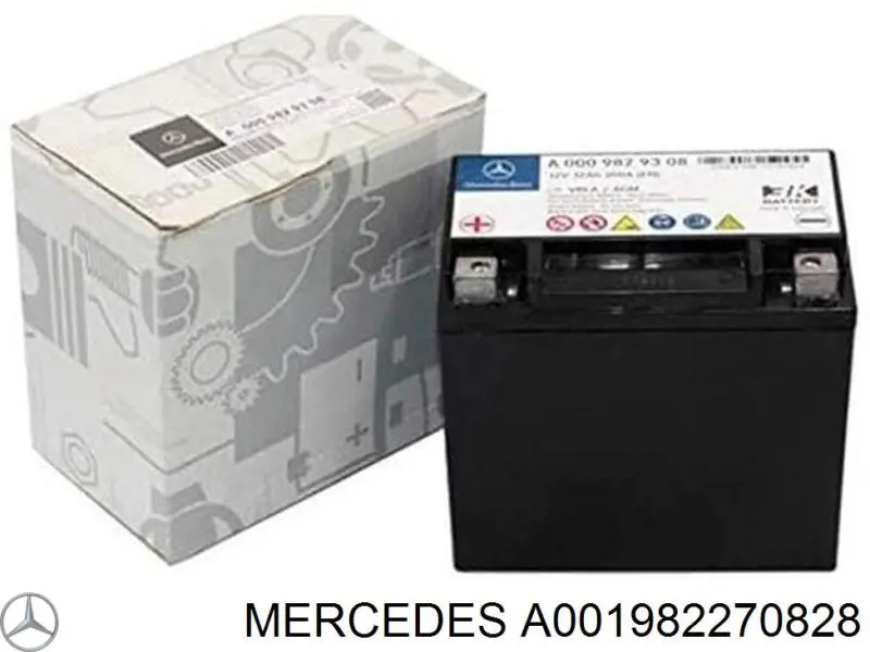 Compre A001982270828 Mercedes Bateria recarregável (PILHA)