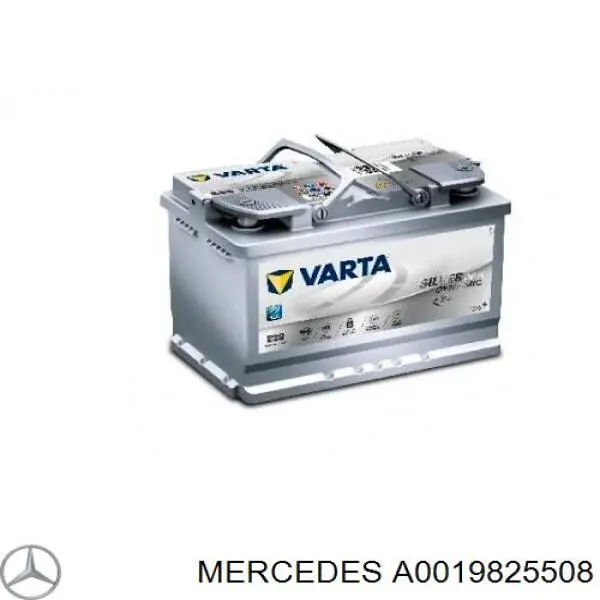 Bateria recarregável (PILHA) Mercedes A0019825508 preço, a partir de 380,25 USD