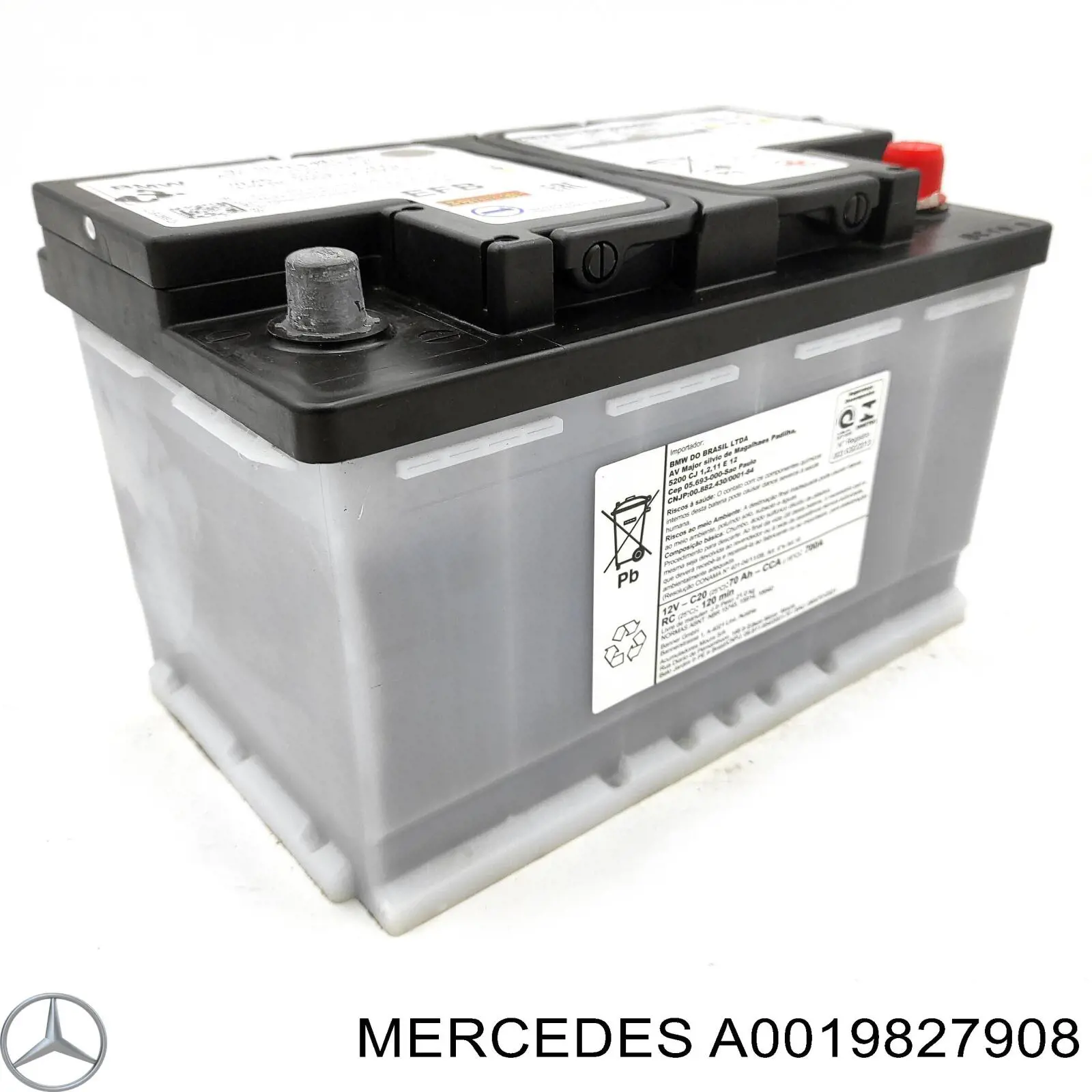Bateria recarregável (PILHA) Mercedes 0019827908 preço, a partir de 427,47 USD