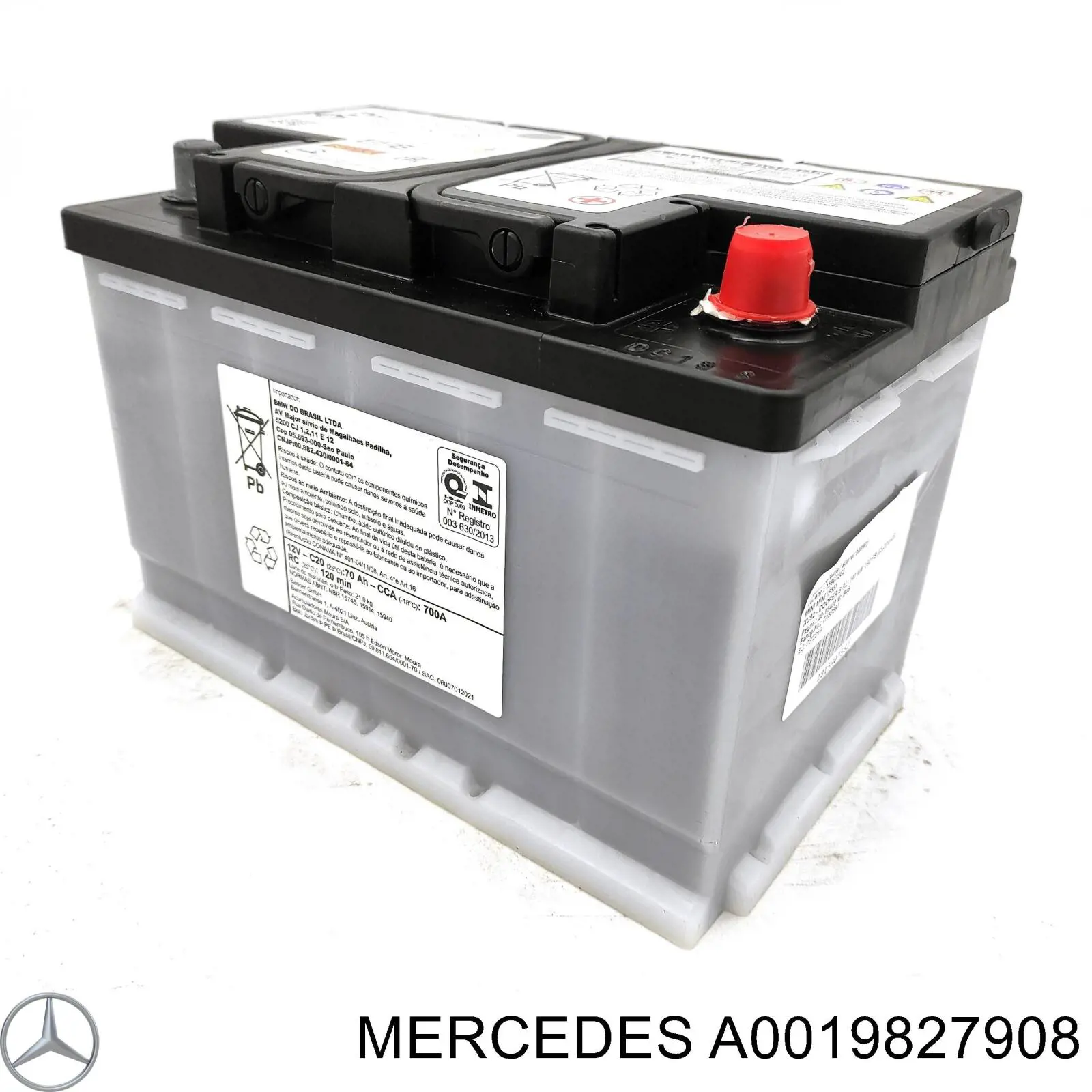 Bateria recarregável (PILHA) Mercedes A0019827908 preço, a partir de 427,47 USD