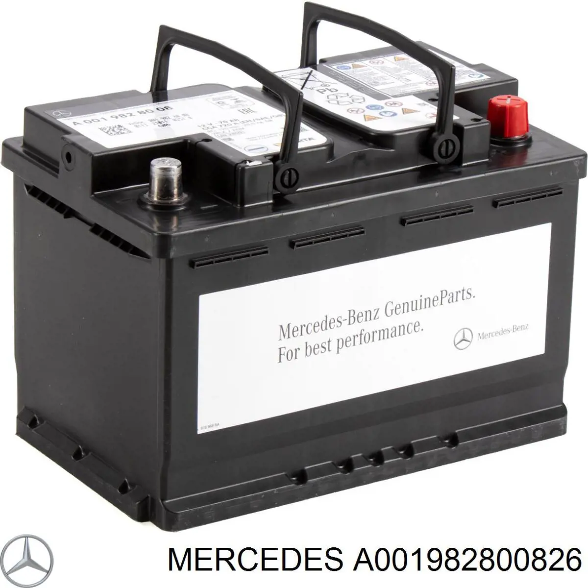 A001982800826 Mercedes Bateria recarregável (PILHA)