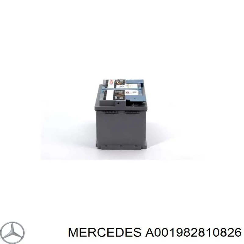 Bateria recarregável (PILHA) Mercedes A001982810826