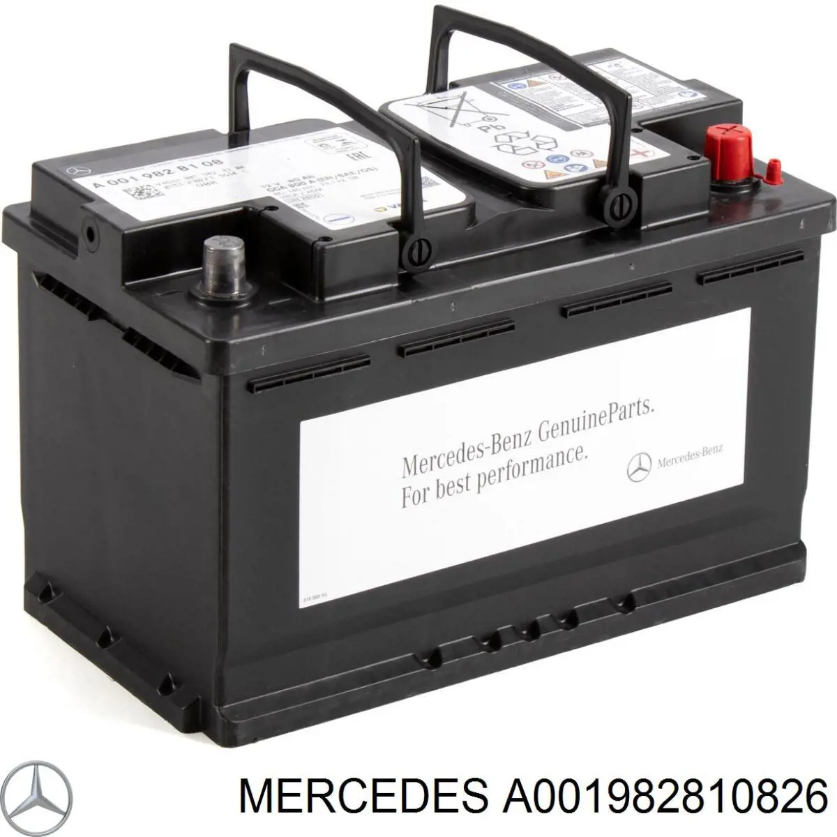 A001982810826 Mercedes Bateria recarregável (PILHA)