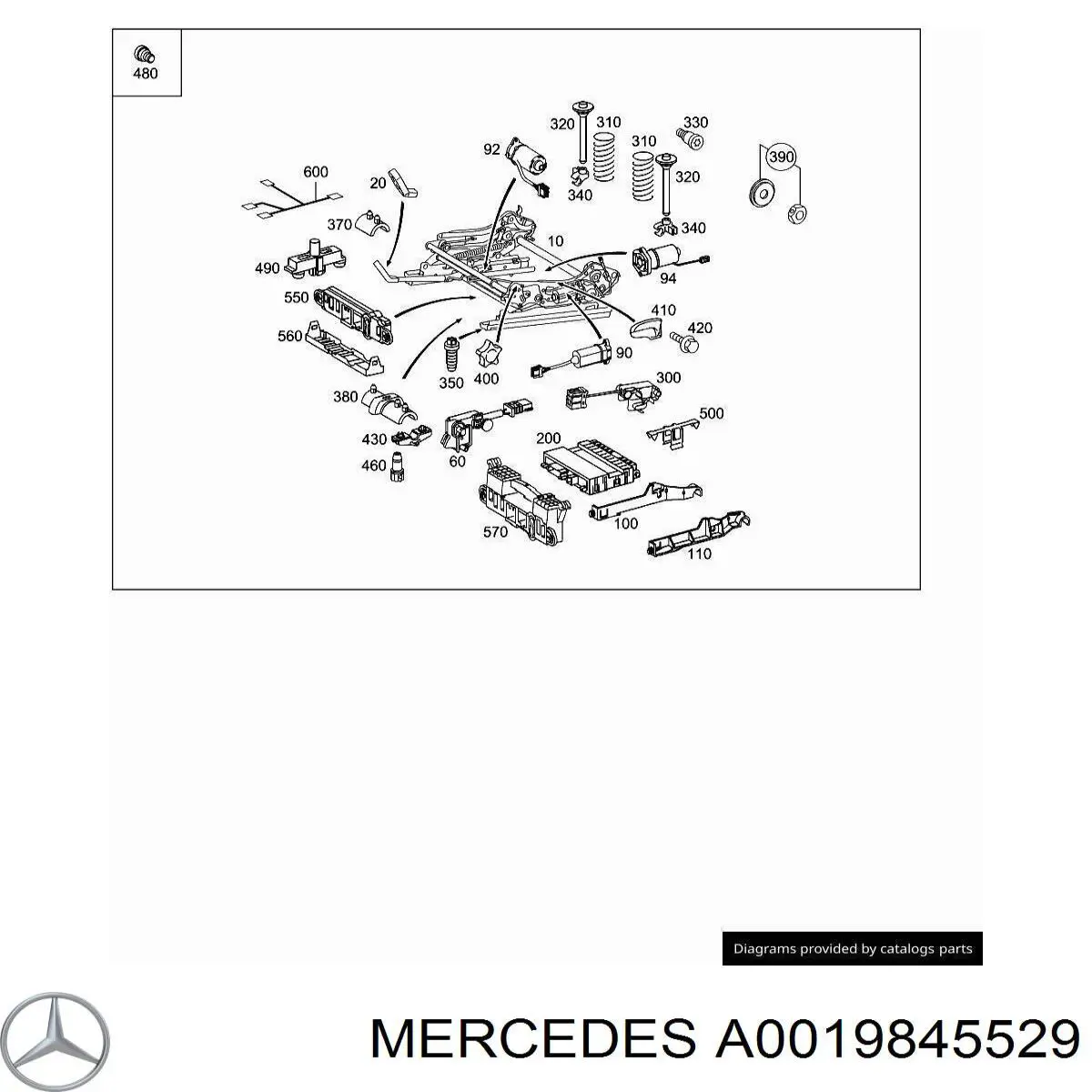 Mercedes A0019845629 preço, a partir de 1,63 USD