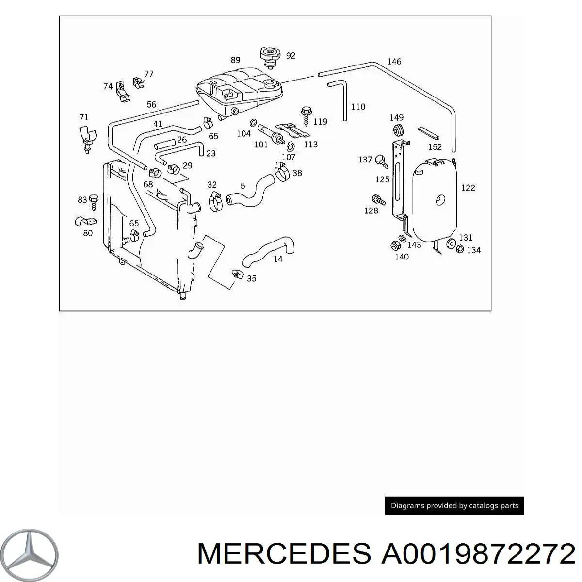  Mercedes A0019872272 preço, a partir de 32,75 USD