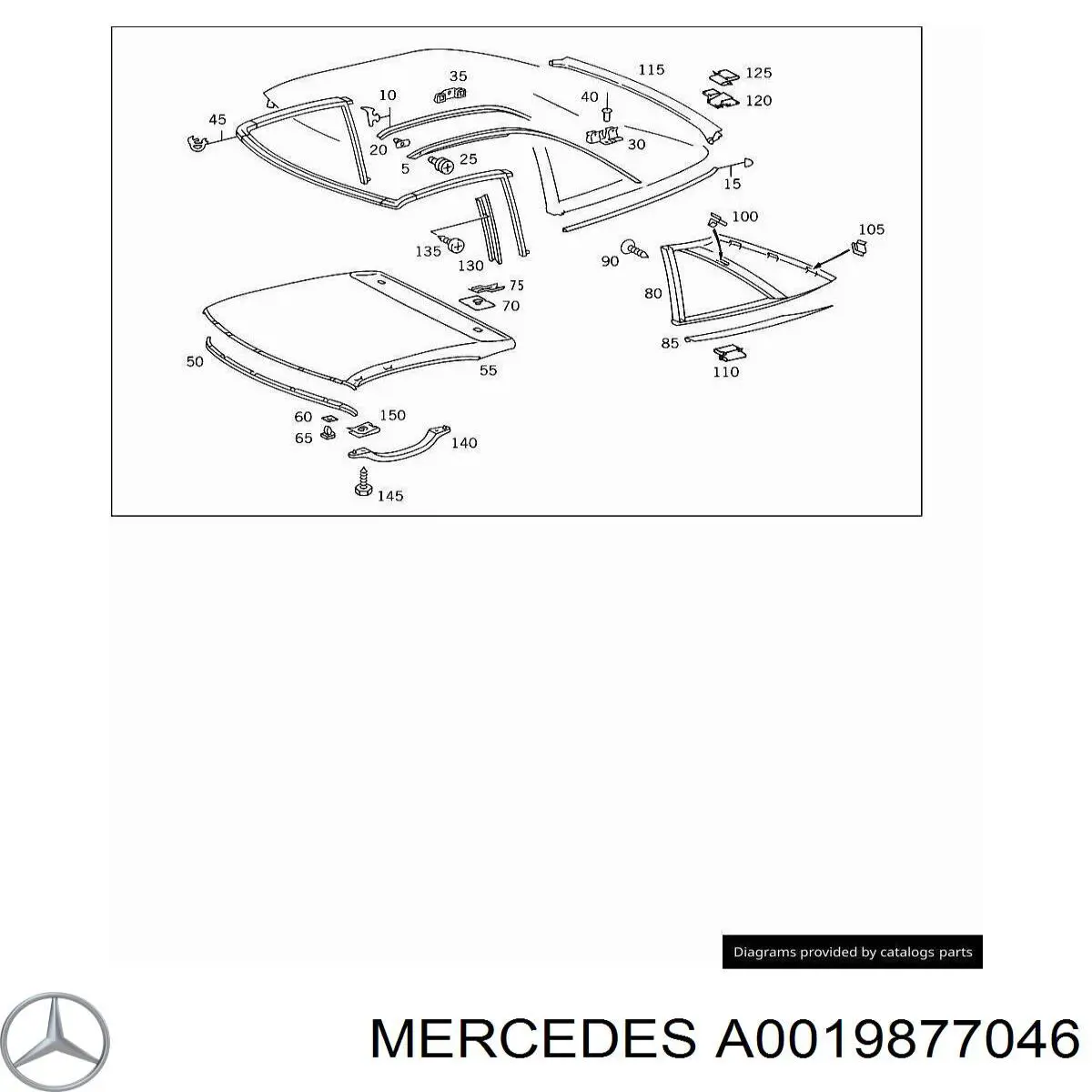  Mercedes A0019877046 preço, a partir de 10,93 USD