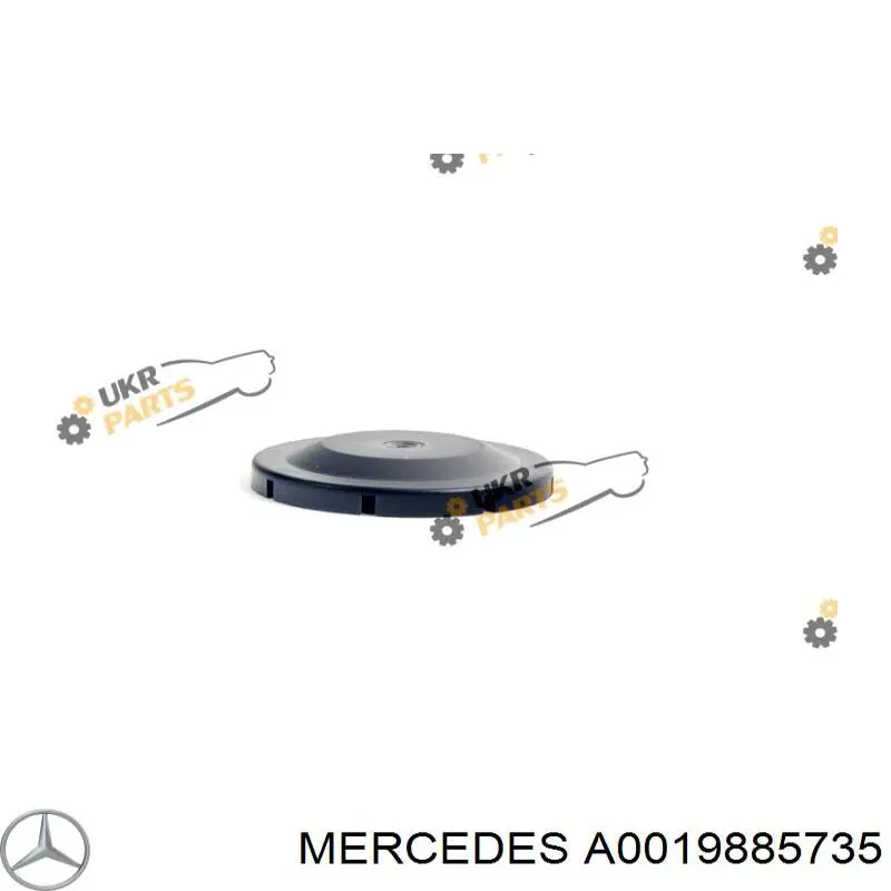A0019885735 Mercedes Rolo parasita da correia de transmissão