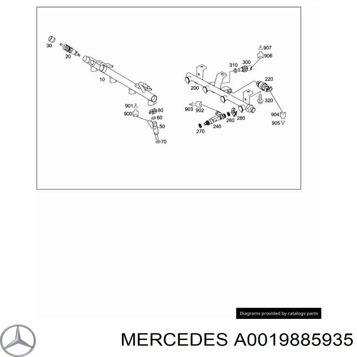  Mercedes A0019885935 preço, a partir de 5,82 USD
