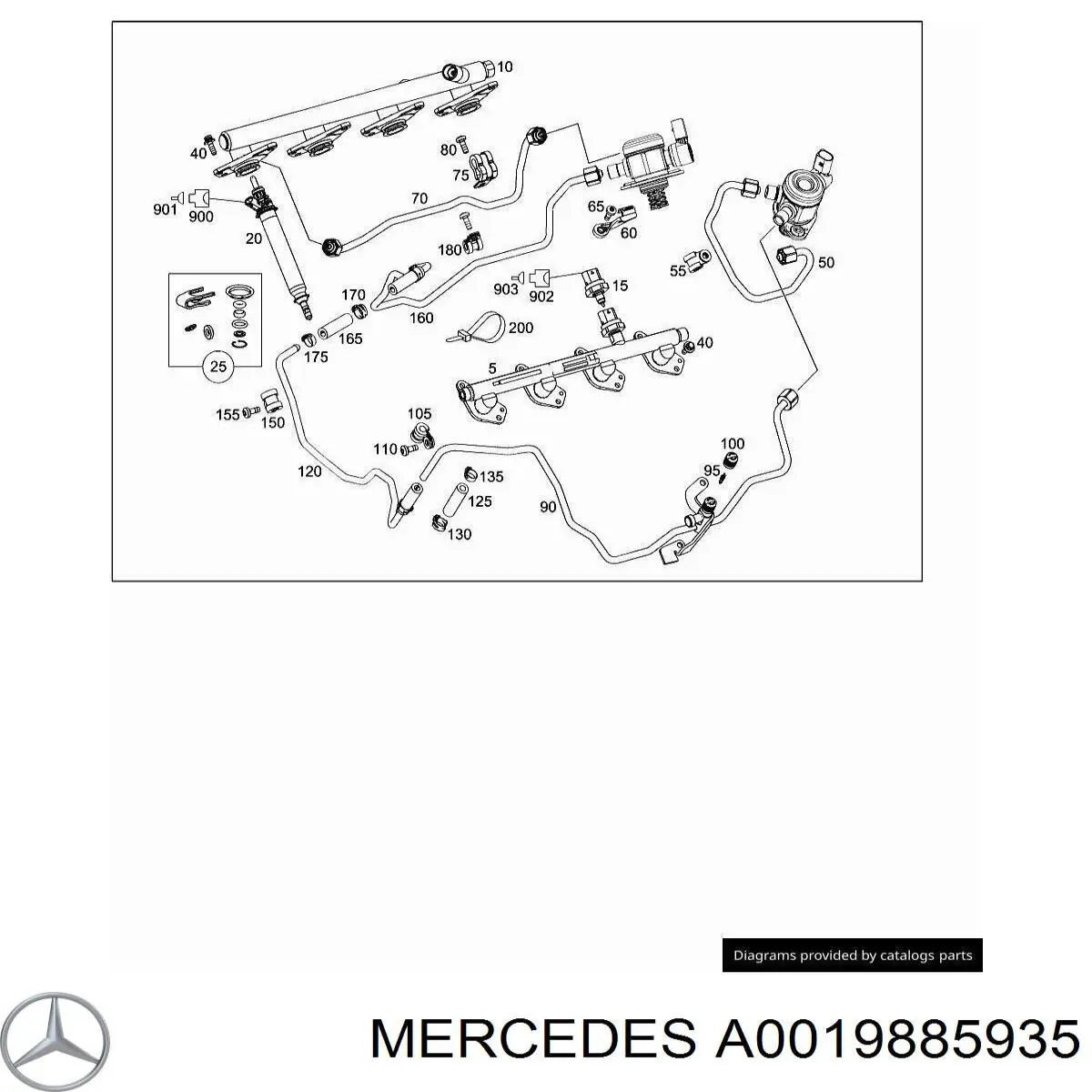 Compre A0019885935 Mercedes 
