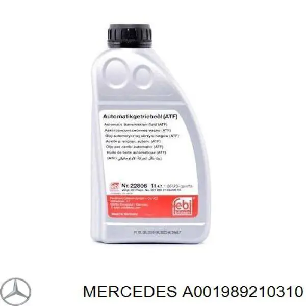 A001989210310 Mercedes Óleo de transmissão