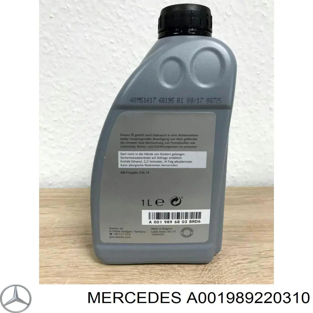 Óleo de transmissão Mercedes A001989220310 preço, a partir de 16,43 USD