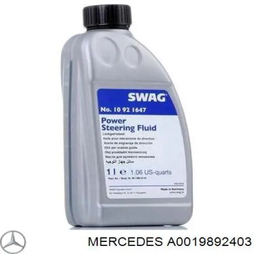 Compre A0019892403 Mercedes Fluido da Direção hidrâulica assistida