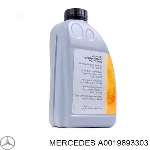 Óleo de transmissão A0019893303 Mercedes