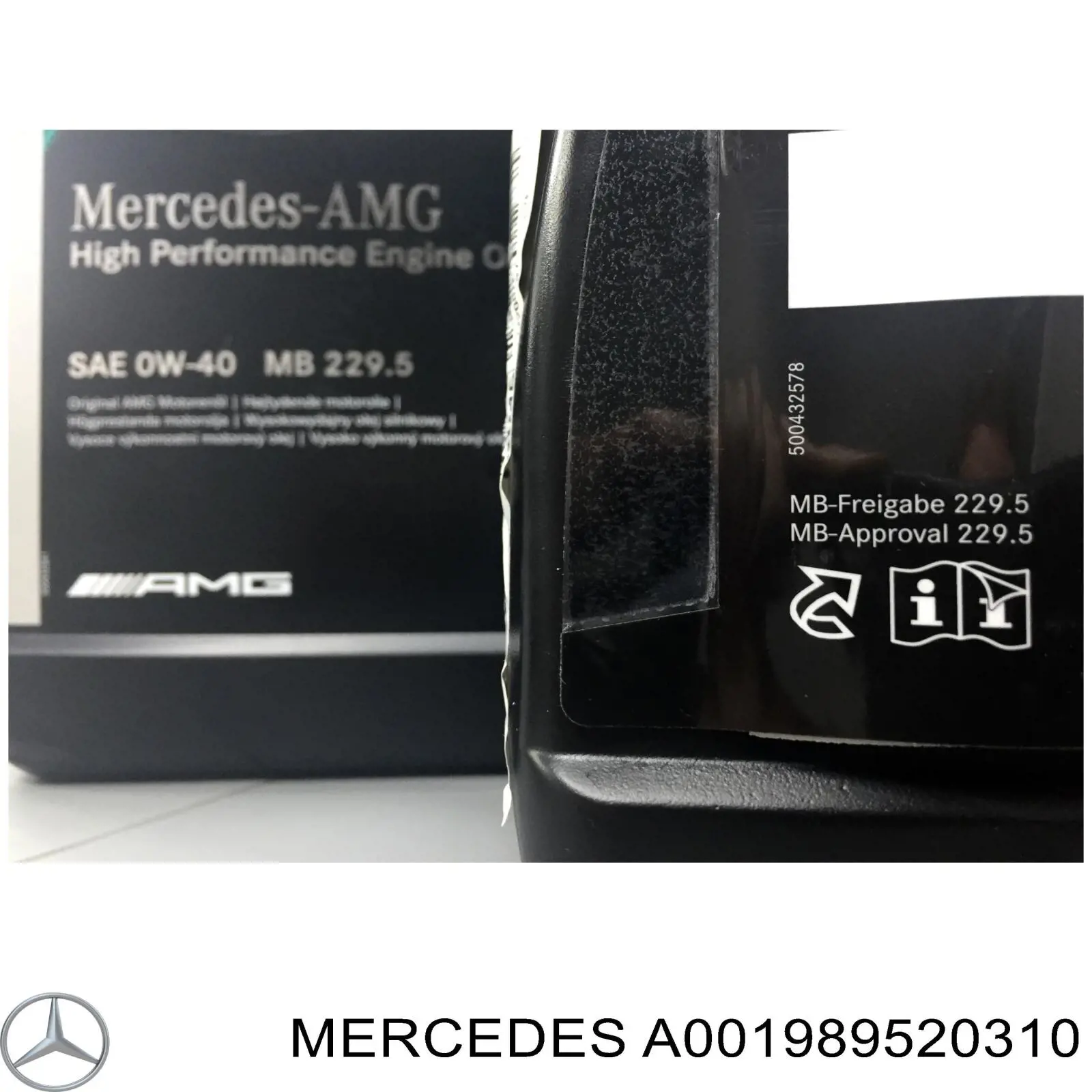 A001989520310 Mercedes Óleo de transmissão