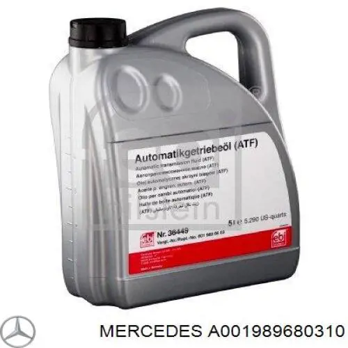 A001989680310 Mercedes Óleo de transmissão