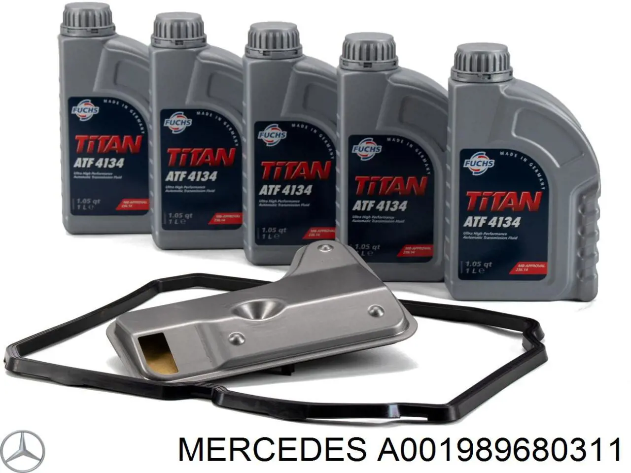 Óleo de transmissão A001989680311 Mercedes