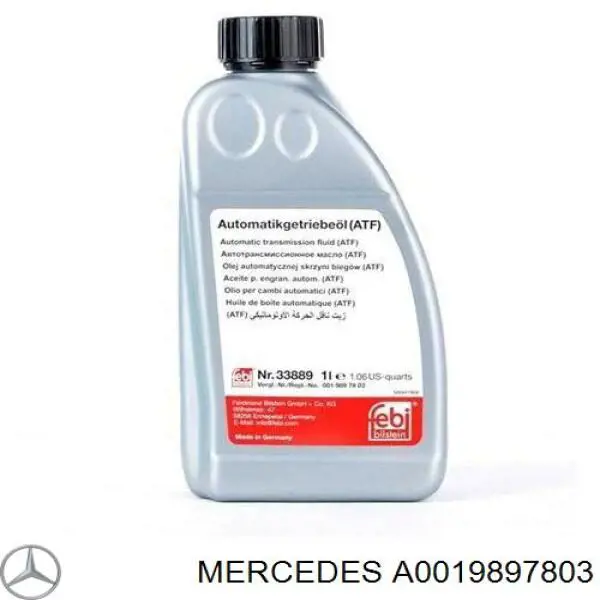 Compre A0019897803 Mercedes Óleo de transmissão