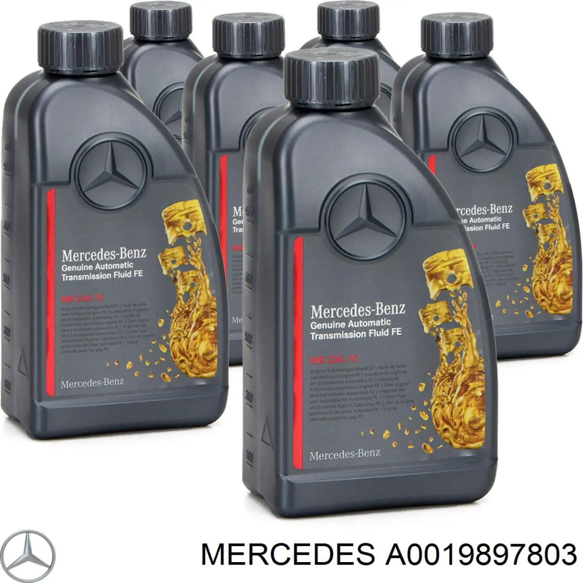 Óleo de transmissão A0019897803 Mercedes