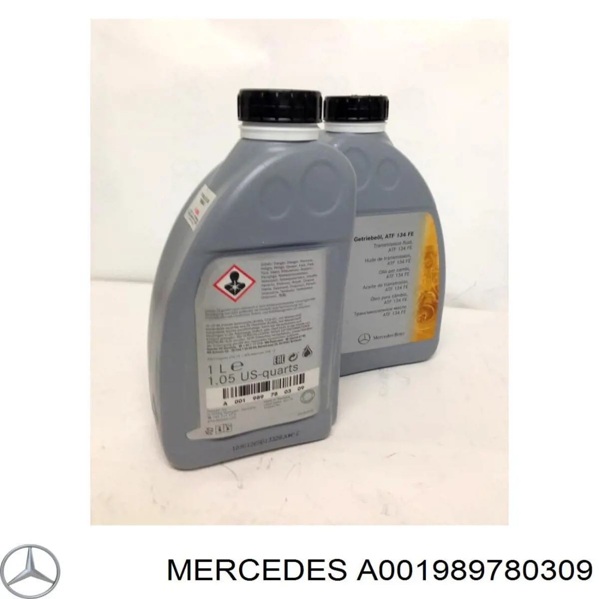 Óleo de transmissão A001989780309 Mercedes