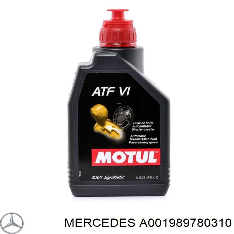 Óleo de transmissão A001989780310 Mercedes