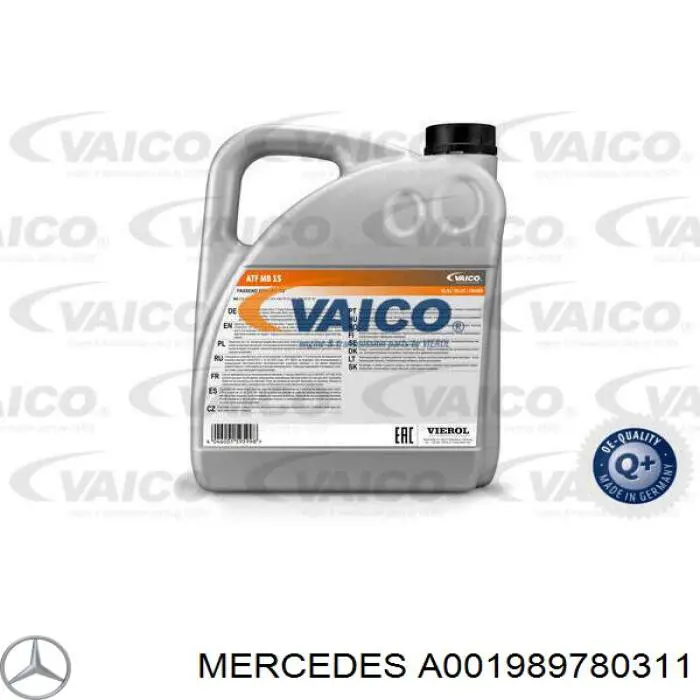 A001989780311 Mercedes Óleo de transmissão