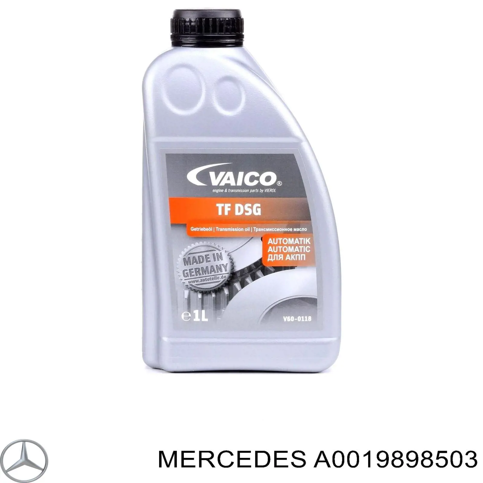 Óleo de transmissão A0019898503 Mercedes