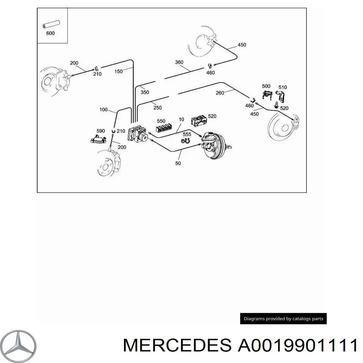  Mercedes A0019903811 preço, a partir de 2,24 USD