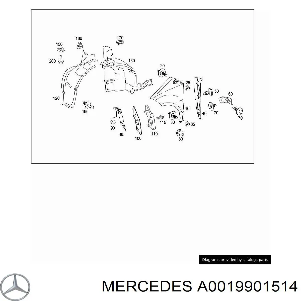 A0999900014 Mercedes 