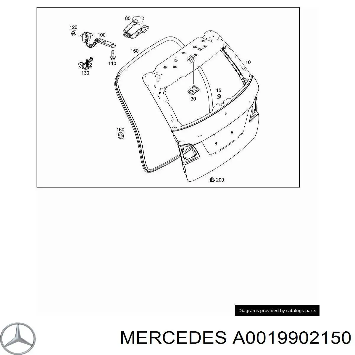 A0019902150 Mercedes 