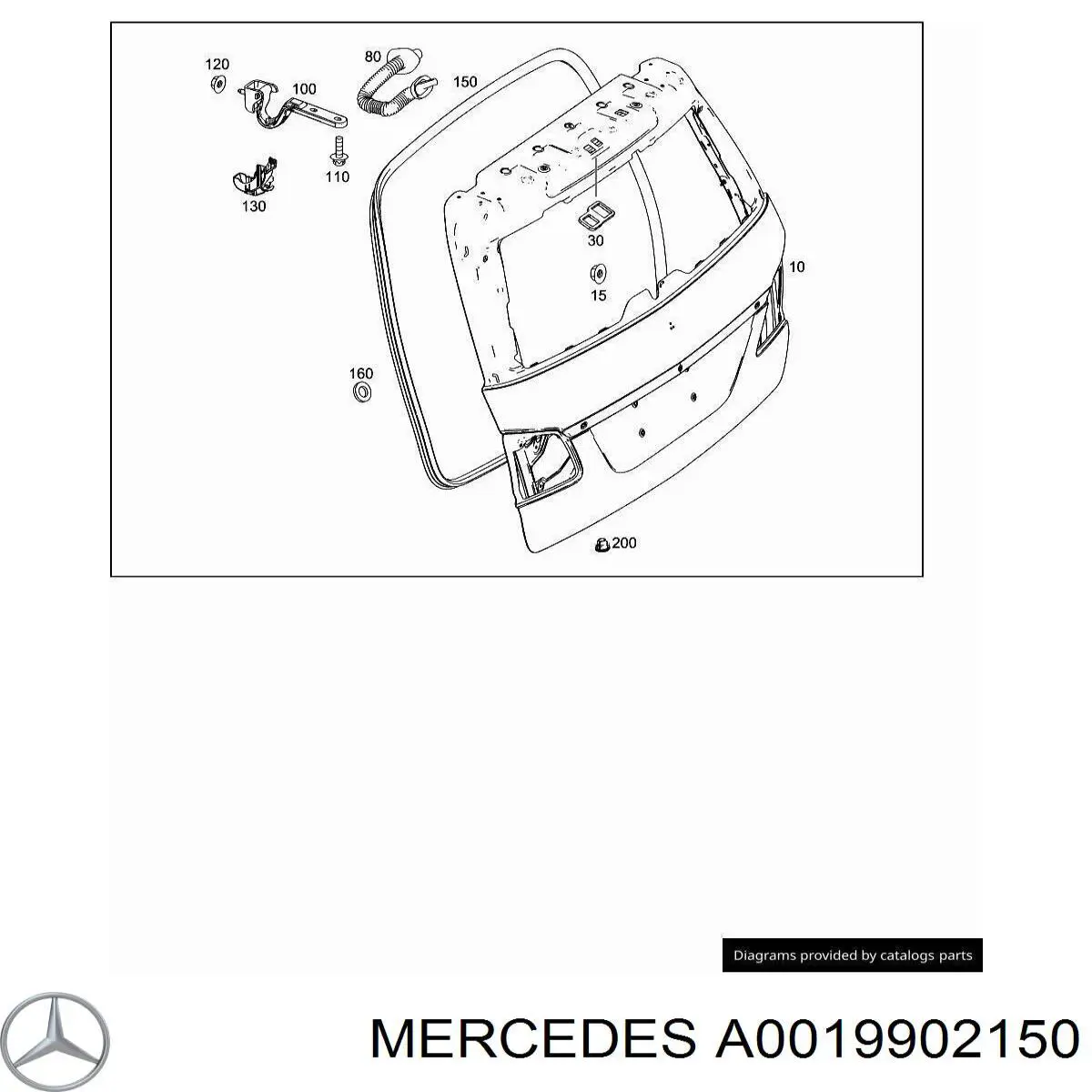  Mercedes A0019902150 preço, a partir de 28,01 USD