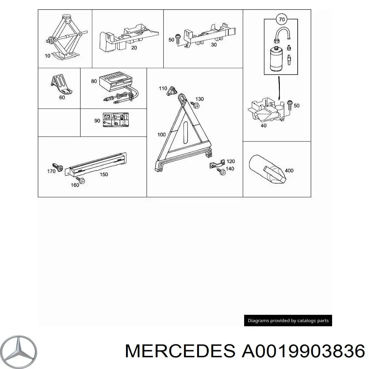 A1639900136 Mercedes Parafuso