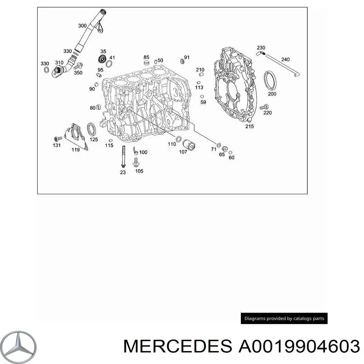 A0019904603 Mercedes 