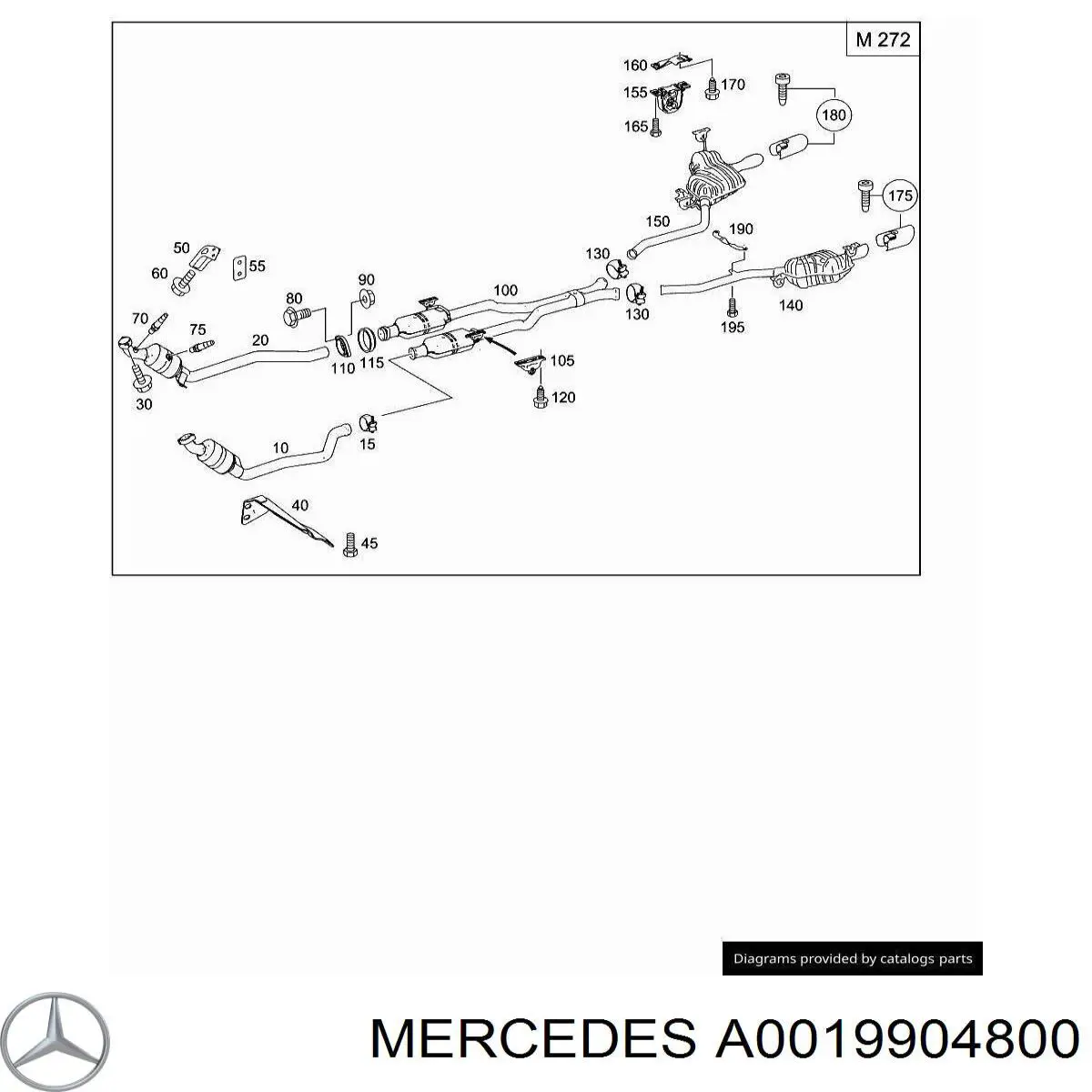 Compre A0019904800 Mercedes 