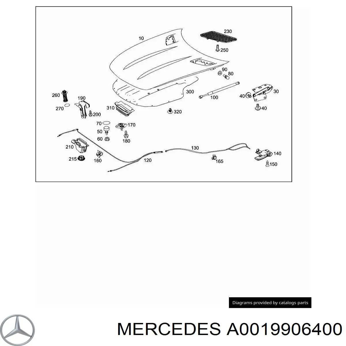 A0019906400 Mercedes 