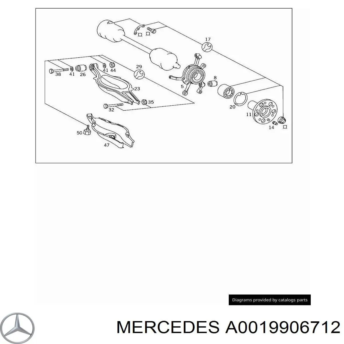 A0019906712 Mercedes 