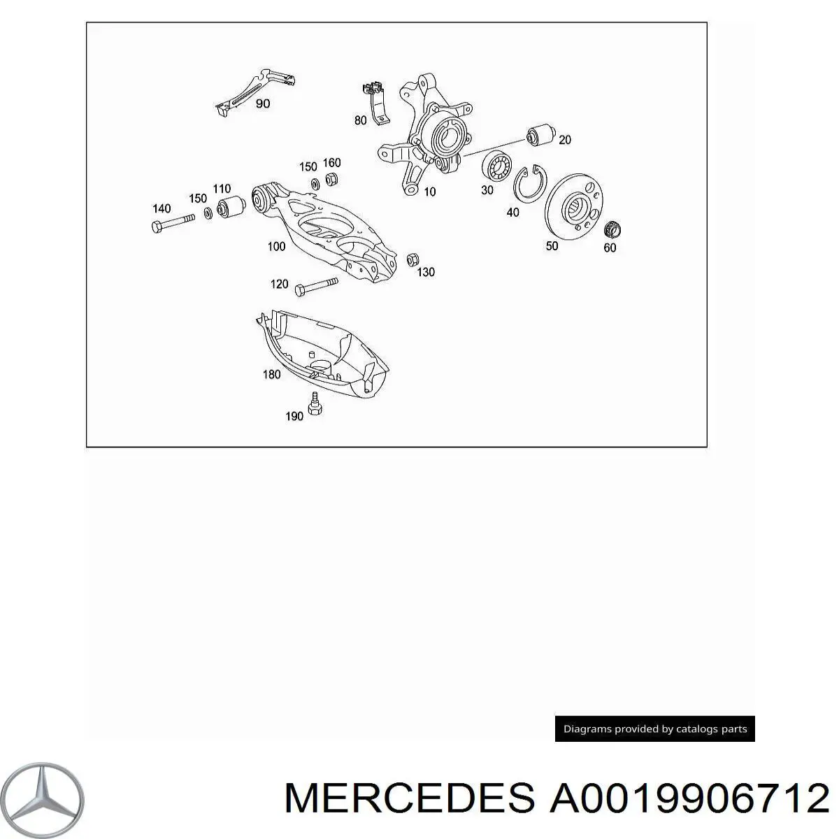  Mercedes A0019906712 preço, a partir de 16,14 USD