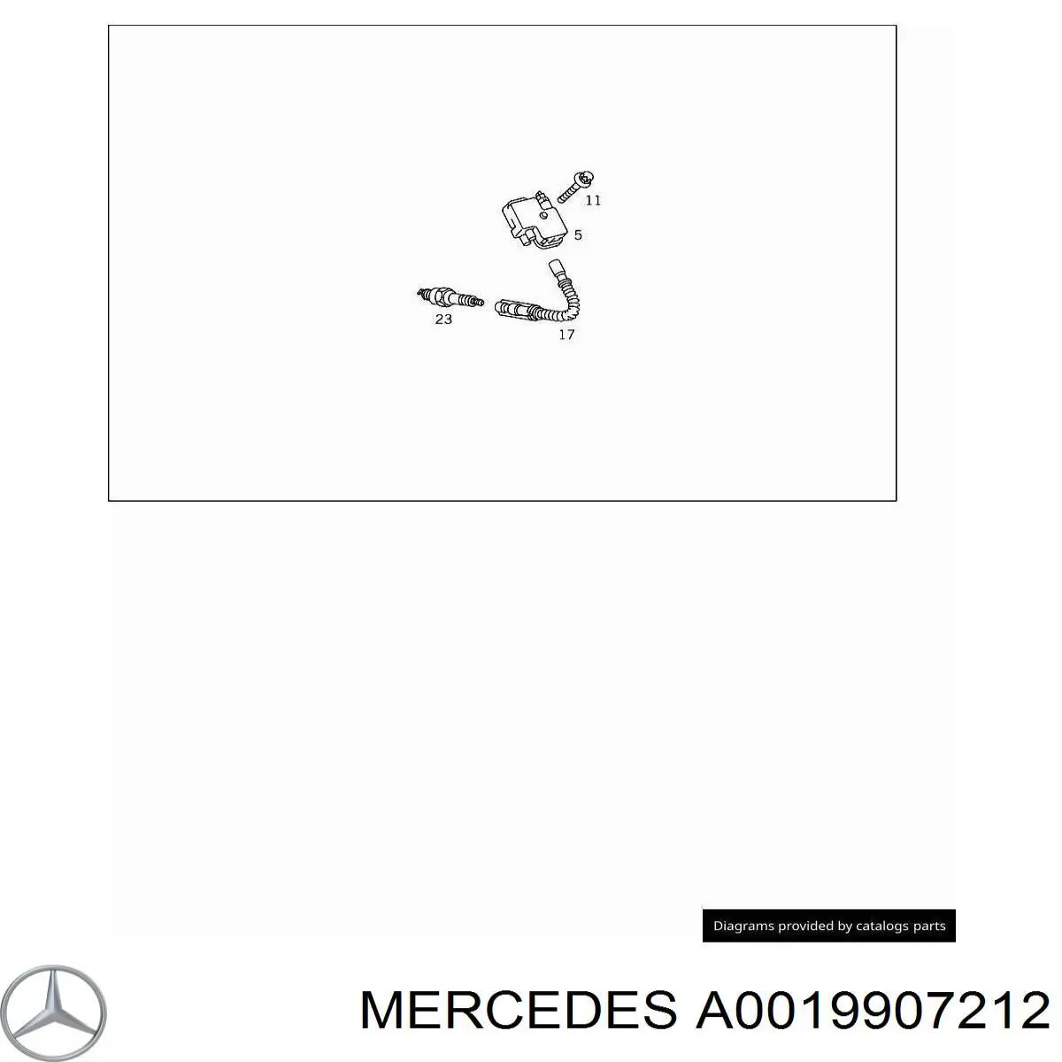 Compre 001990721264 Mercedes 