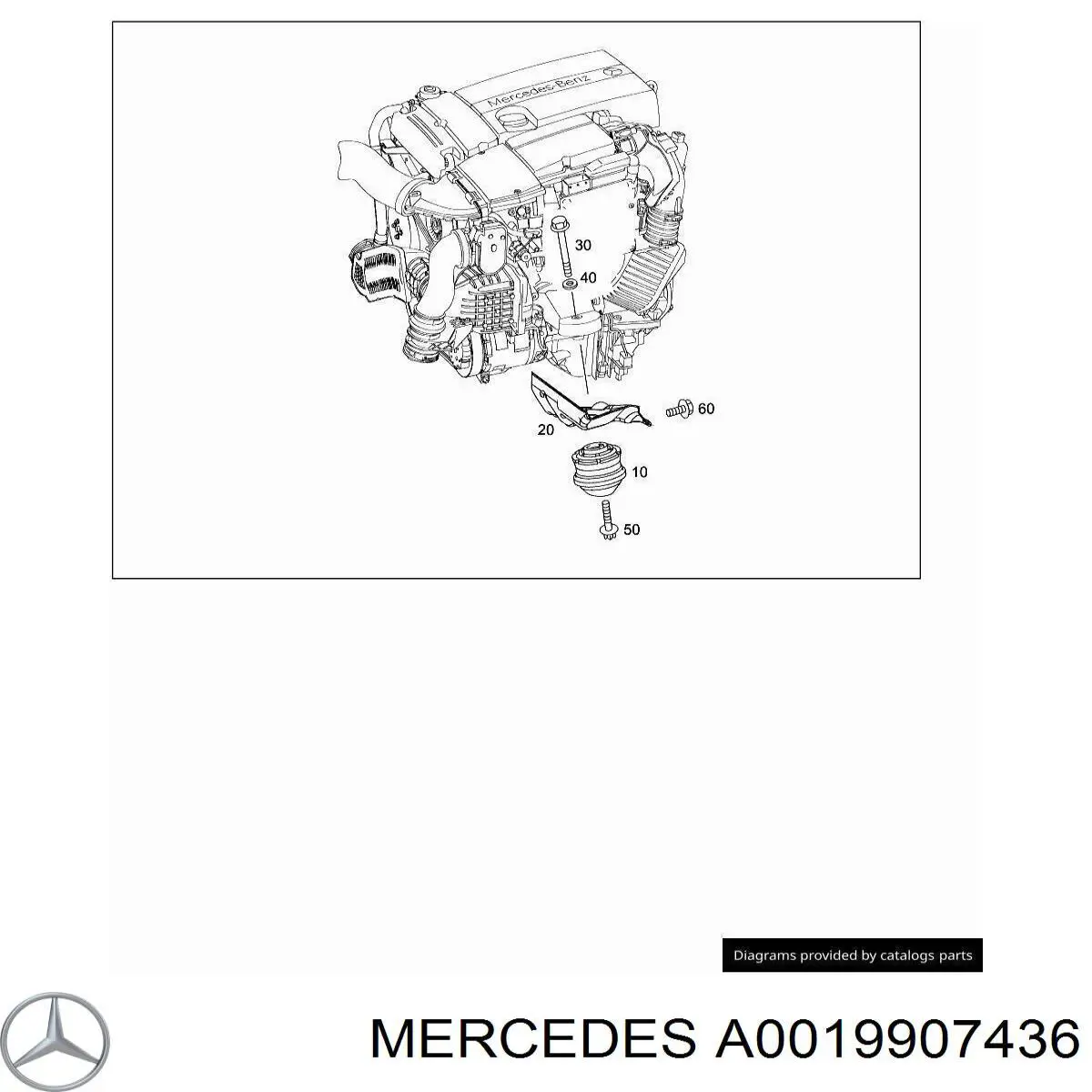 A0019907436 Mercedes 