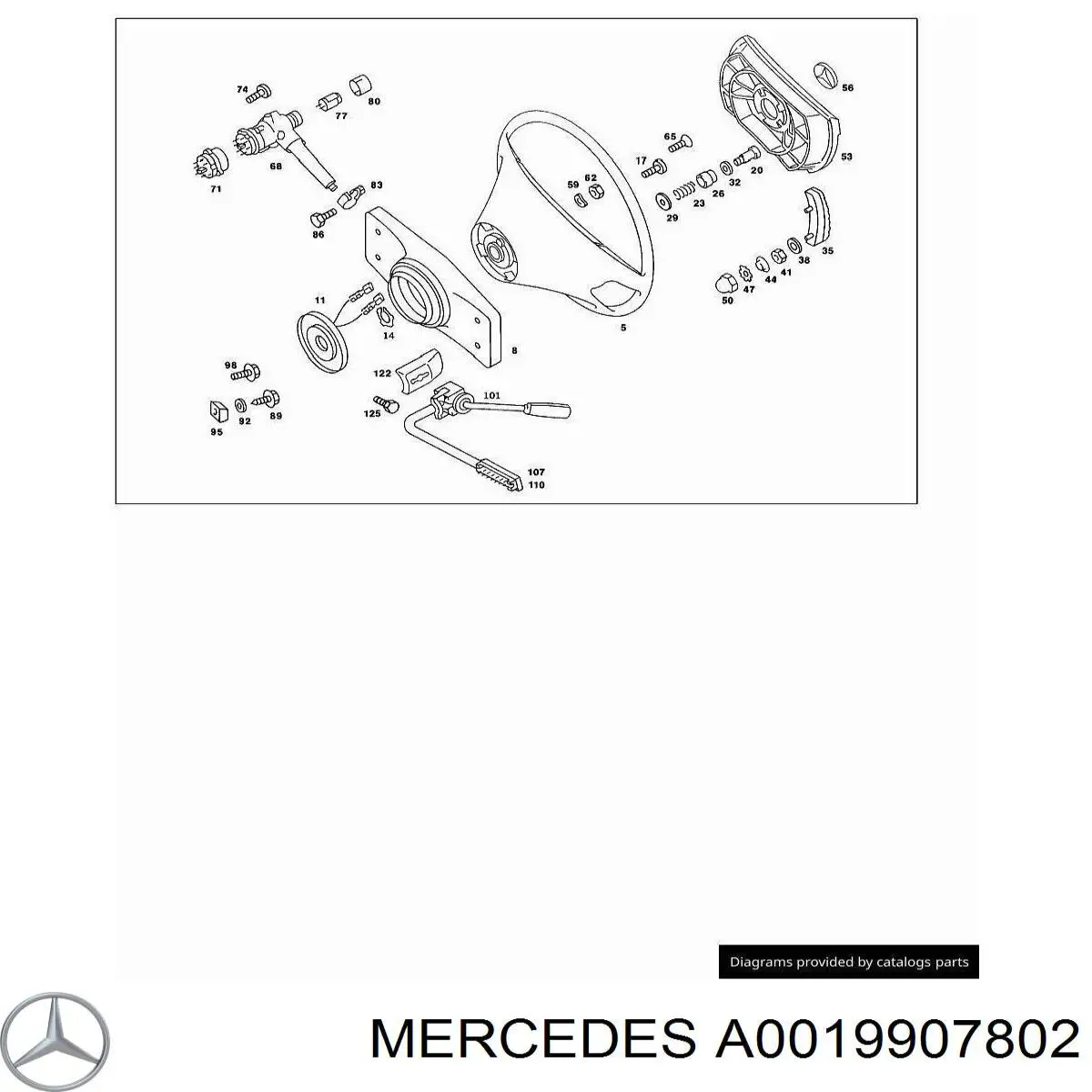 Mercedes A0019907802 preço, a partir de 2,08 USD