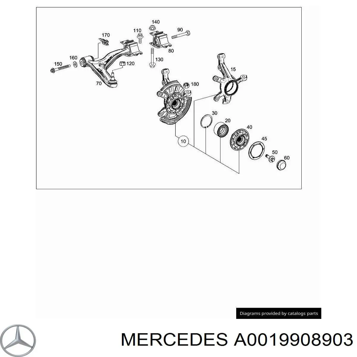 A0019908903 Mercedes 