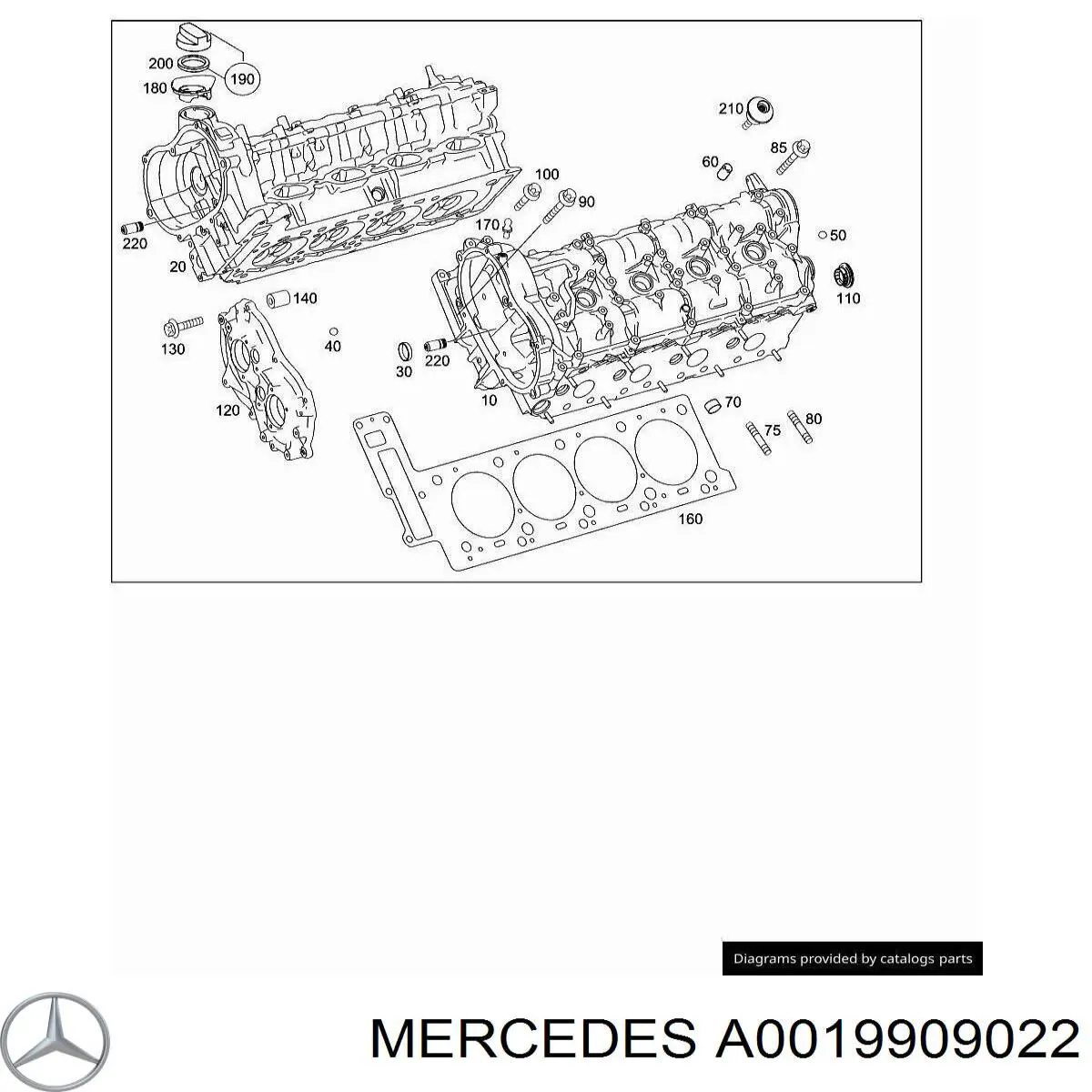 A0029907222 Mercedes 