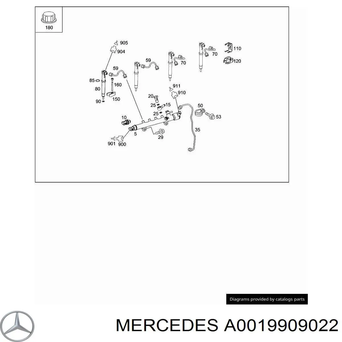  Mercedes A0029907222 preço, a partir de 4,40 USD