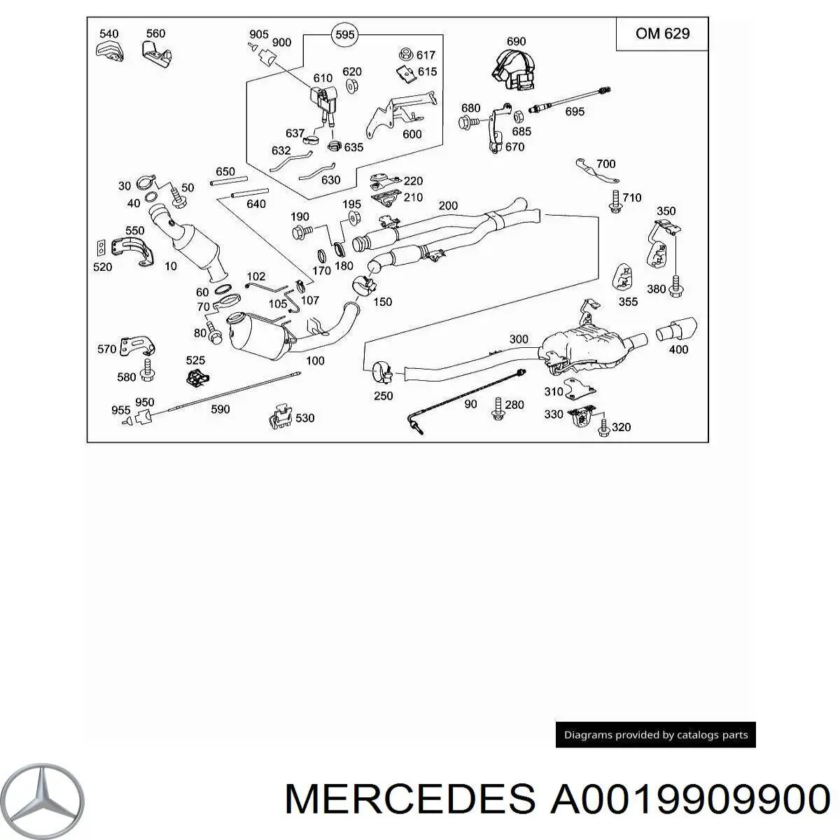 Compre A2019900204 Mercedes 